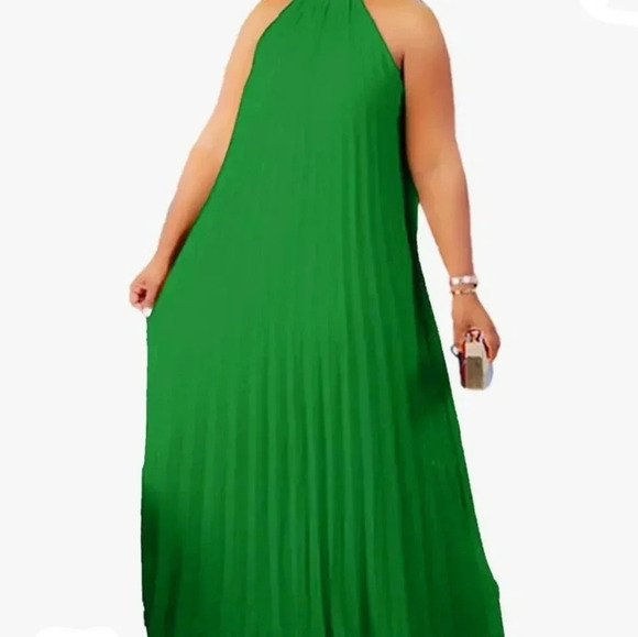 Plus size chiffon dress - Picture 3 of 6